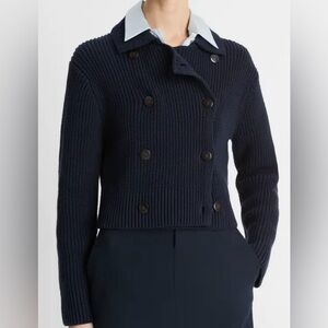 VINCE DOUBLE BREAST SWEATER********SIZE: MEDIUM